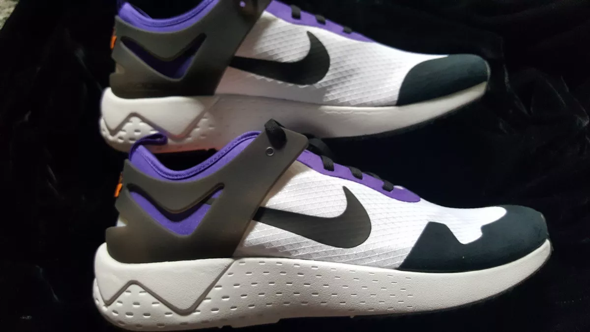 New MENS NIKE ZOOM LITE QS WHITE PURPLE BLACK Size 10 eBay