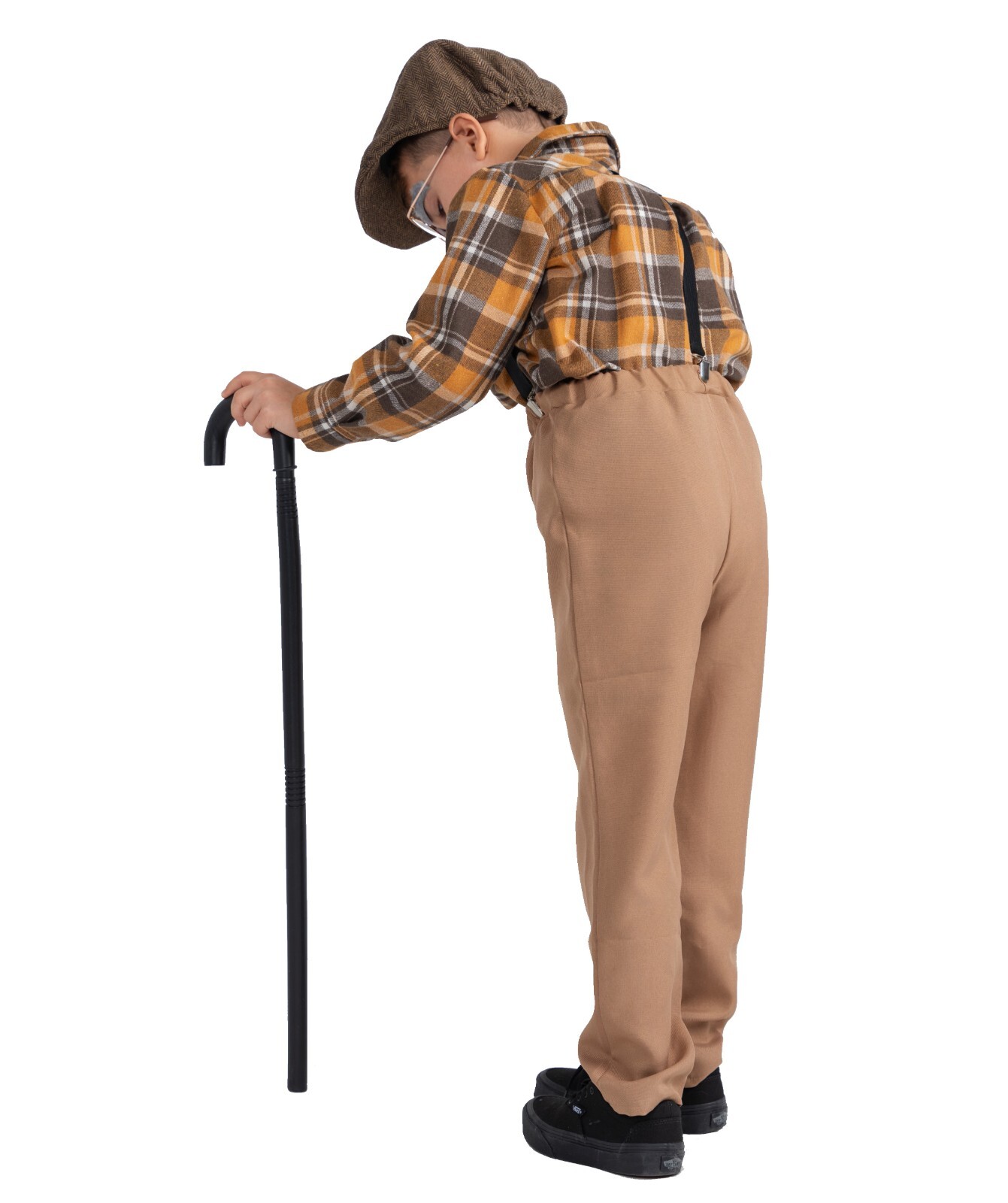 Dress Up America Old Man Grandpa Costume For Kids - 100th Day Of School Costume
