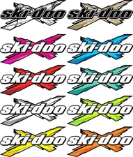 SKI-DOO X  Decal / Vinyl Snowmobile Graphic, Car, Truck, Trailer Sticker