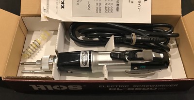 Hios CL-6500 Electrical Screwdriver 0.3-1.6 N.m Production Torque