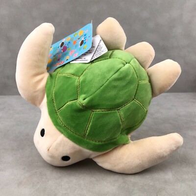 NWT Benteng inc Cute Sea Turtle Marine Creature Soft Stuffed Animal 7'' Plush