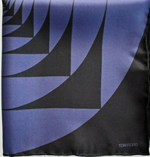     NEW Authentic TOM FORD 100 SILK Pocket Square Pochette Handkerchief