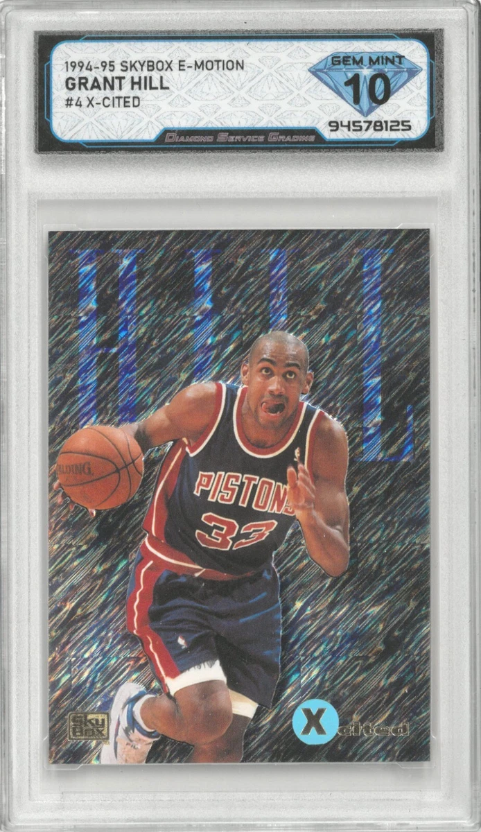 Grant Hill Basketball Grade 10 Rookie Sports Trading Cards
