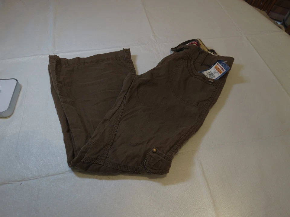 Niñas Unionbay Juventud 7 R Regular Ligero Pantalones NUEVO CON ETIQUETAS 36.00 Marrón Corteza Suave NUEVO Foto 2 de 4