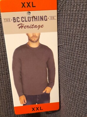 The B.C. Clothing Co. Heritage XXL Thermo Waffelstrick Sherpa gefüttert Sweatshirt