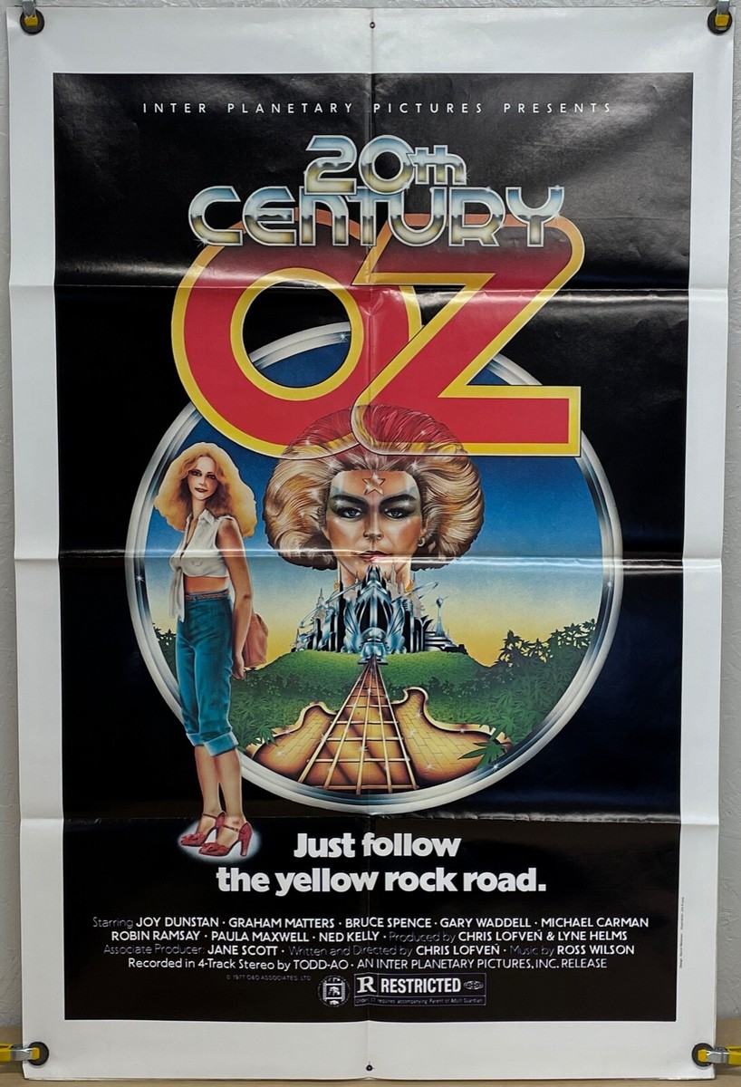 20TH CENTURY OZ FF ORIGINAL ONE SHEET MOVIE POSTER JOY 20TH CENTURY OZ FF ORIGINAL ONE SHEET MOVIE POSTER JOY