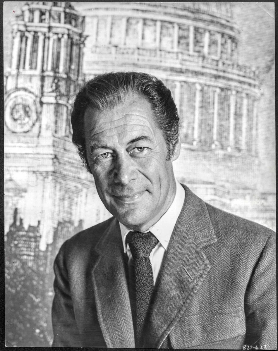Rex Harrison Original 1965 My Fair Lady Promo Portrait Photo London St.  Paul's | eBay
