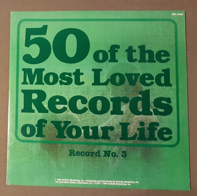 50 Most Loved Records of Your Life Record No. 3 by SMI Records 33rpm VINYL LP