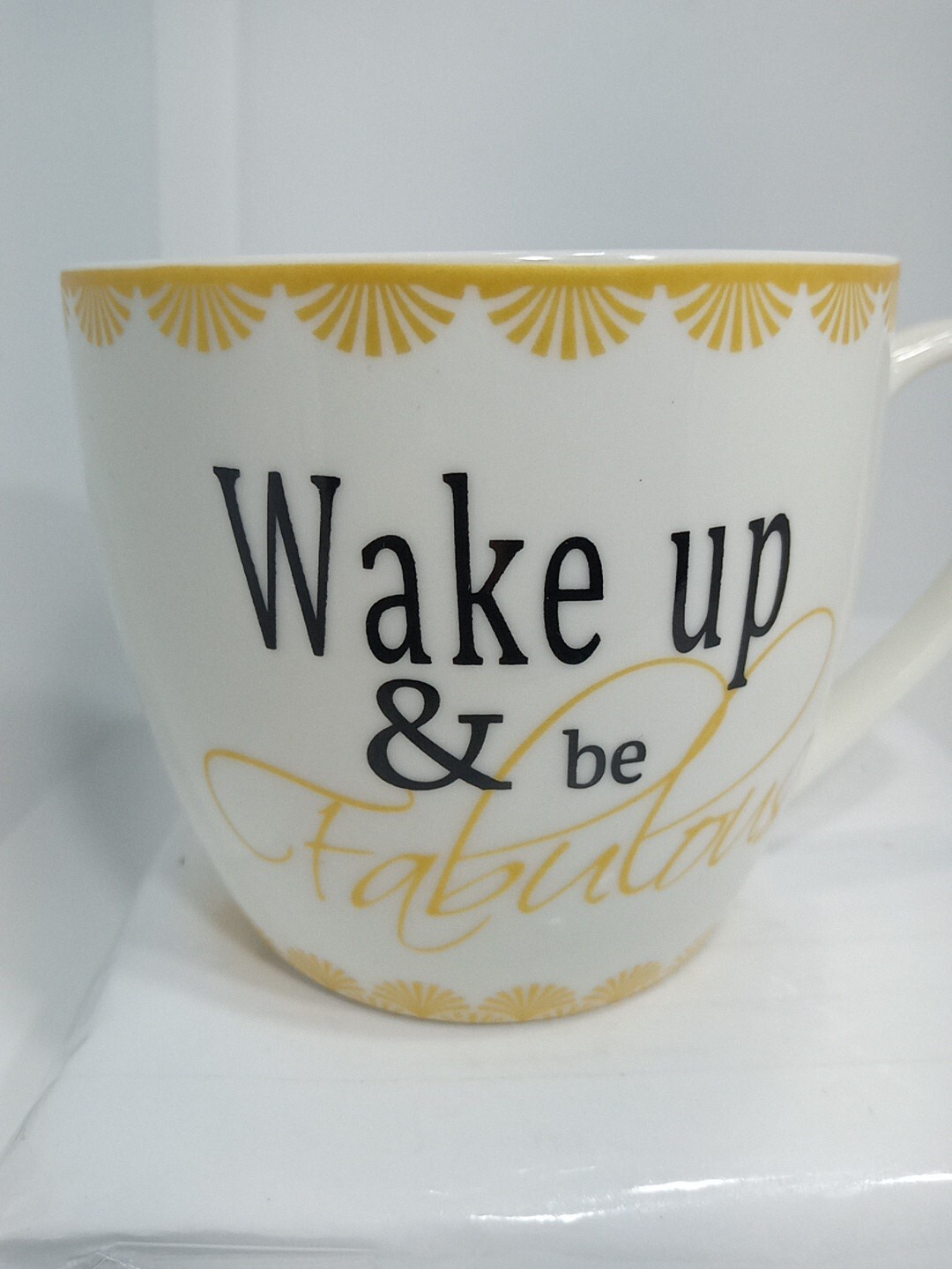 Wake Up and Be Fabulous Coffee Mug by Pimpernel - B286-image