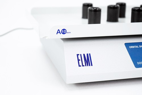Elmi DOS-10M Agitador Orbital 500rpm + 6x Soporte De Clip Magnético - Imagen 2 de 6