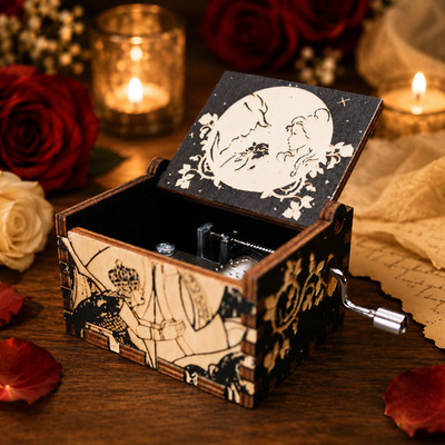 ENCHANTED GARDEN エレガンスセット（ギフトBOXは相談可） Beauty and the Beast Enchantress Tale as Old as Time Manual Wooden