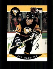Jay Caufield NHL USA Traiding Card Original Signiert + A 251636