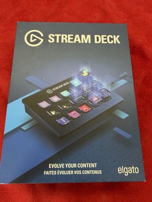 Elgato Stream Deck 15-Key Programmable Keypad Controller, Black