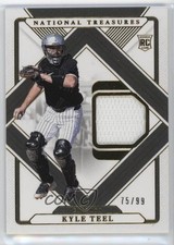 2025 Panini National Treasures Treasured Threads 75/99 Kyle Teel #TT-KT sc8