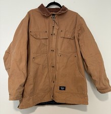 VTG WALLS BLIZZARD PRUF Mens L BROWN WORK CHORE COAT WESTERN HUNTING JACKET