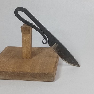 Blacksmith Style Knife Brute De Forge Finish