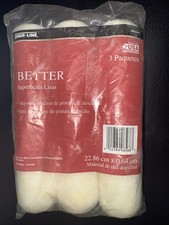 New 22.86 cm X 0.64 cm Shur-Line Paint Rollers Sealed 3-pack Made In The USA
