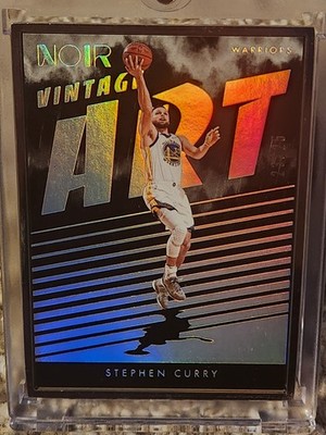 2023-24 Panini Noir Stephen Curry Vintage Art #288 Warriors 23/25