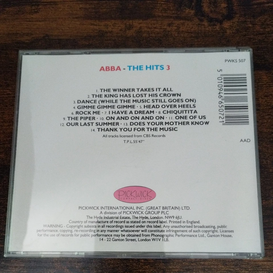 Abba Hits 3 (1991) [CD] - Bild 2 von 2
