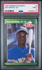 1989 Donruss The Rookies - Ken Griffey Jr #3 (RC) PSA MINT 9 HOF