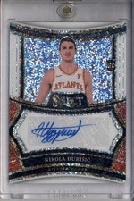 2024 Select Rookie Signatures White Sparkle Prizm SP Nikola Durisic Auto 1/1