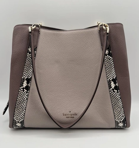 Borsa a tracolla KATE SPADE Jackson materiale misto media triplo scomparto nuova senza etichette