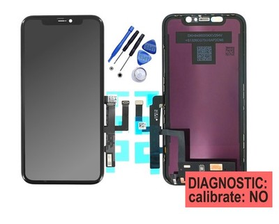 100% Original Display Touchscreen Bildschirm Schwarz für iPhone 11 - Ausgebaut