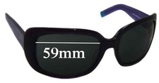 SFx Replacement Sunglass Lenses fits DKNY DY4011 - 59mm Wide