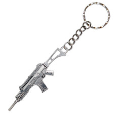 SCAR Assault Rifle Keyring Gun M4 M16 Army Ops Military Weapon Keychain Gaming