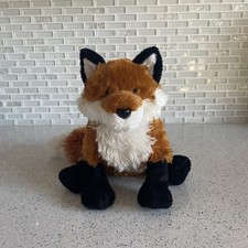 Ganz Webkinz Fox Plush Stuffed Animal Toy Retired NO CODE