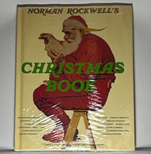 Norman Rockwells Christmas Book Hardcover Abrams Vintage Holiday Art SEALED NEW