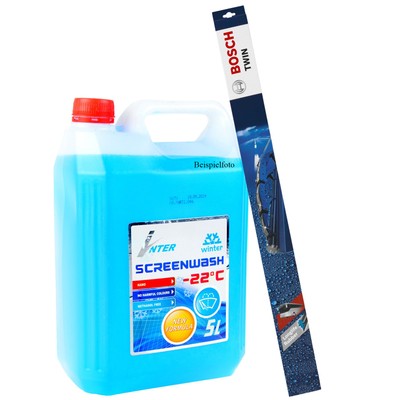 BOSCH 3397007504 Wischblatt Satz 600/340mm + Scheibenfrostschutz für TOYOTA FORD