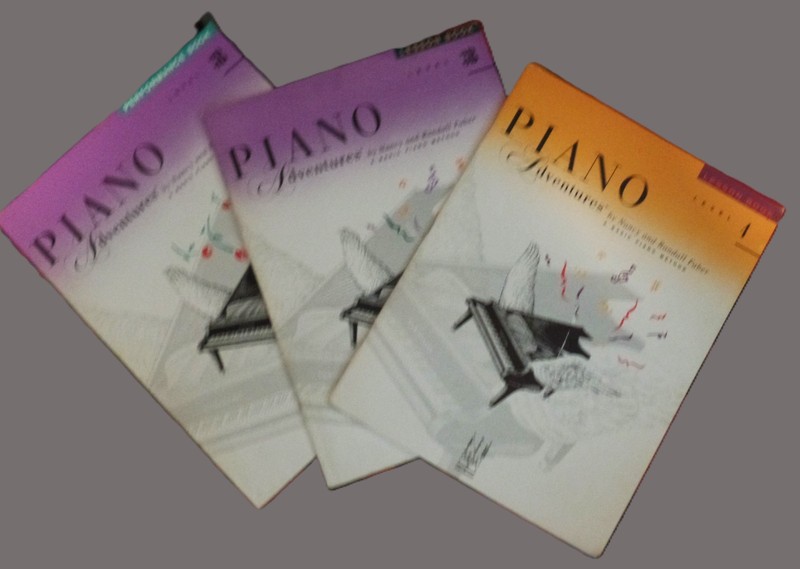 3 Piano Adventures Basic Piano Books  -Lesson & Performance 3B, Lesson  4
