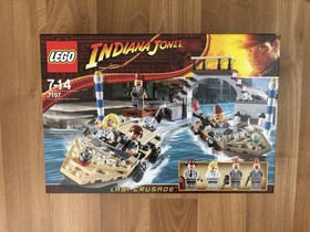LEGO 7197 Venice Canal Chase MIB New Sealed Rare Indiana Jones 7199