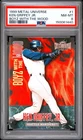 1440 Ken Griffey Jr 1999 Skybox Metal Universe #1BW Boyz With the Wood PSA 8