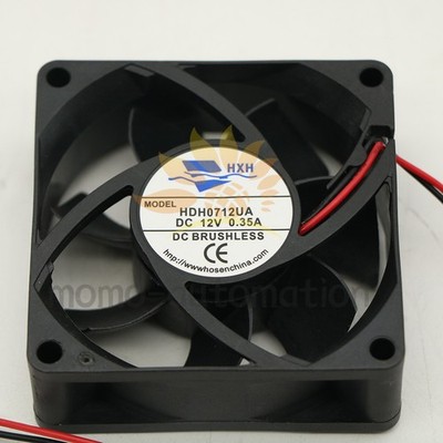 NEW HXH Fan HDH0712UA DC12V 0.35A 7025 7CM 2 wire cooling fan 1PCS