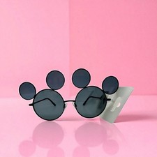 Disneyland Resort 2025 Disney Black Tinted Mickey Mouse Ear Shaped Sunglasses
