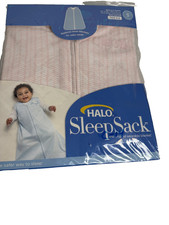 Halo Sleep Sack Swaddle Cotton Blanket Small Birth to 6mo Pink Back Is Best