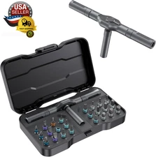 24 in 1 Magnetic Screwdriver Set, DIY Ratchet Mini Screwdriver Set, Removable Se