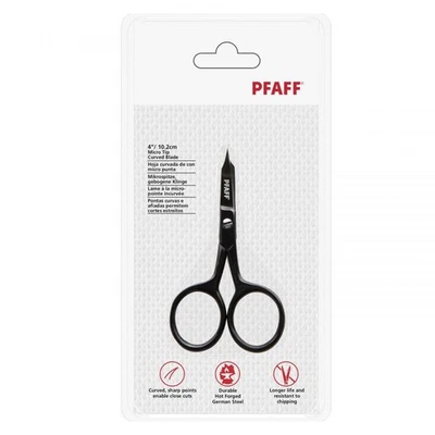 Ciseaux à broder micropointe incurvée 10,2 cm Pfaff - Bild 1 von 3