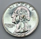 1958 Proof Washington Quarter 90% Silver USA Coin