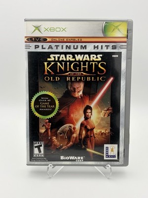 Star Wars: Knights of the Old Republic (Xbox) Platinum Hits CIB - Excellent