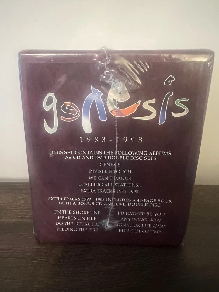 Genesis 1983-1998 Box Set 5CD/5DVD (2007 Limited Edition) Brand New Sealed - Image 3 of 4