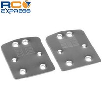 Tekno RC Skid Plate rear steel all 2.0 2 pieces TKR9022
