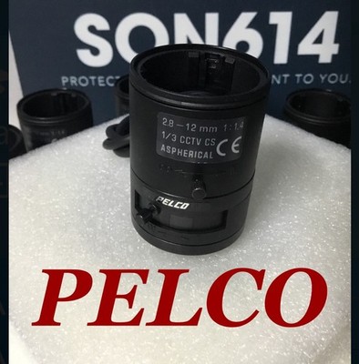 PELCO 13VD2.8-12 CCTV Varifocal Lens W/ 2.8-12mm 1/3  1:1.4 CS Auto Iris TESTED!