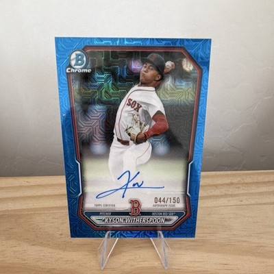 Topps 2026 Bowman Kyson Witherspoon RC Auto Blue Mojo /150 #BMA-KW