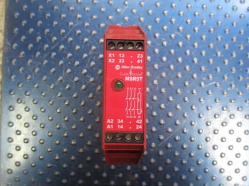 ALLEN BRADLEY SAFETY RELAY SER C 24 VAC/DC MODEL: MSR5T 440R-B23020
