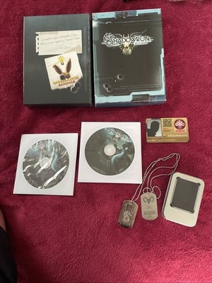 Shadowrun Returns PC Game Set (Thumb/Flash Drive, Game, Soundtrack) Kickstarter