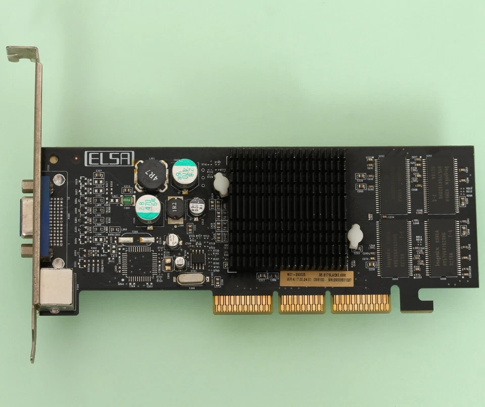 ELSA GLADIAC NVIDIA Geforce 4 MX420 AGP 64MB SDR Video Card VGA/TV-Out - Image 2 of 4