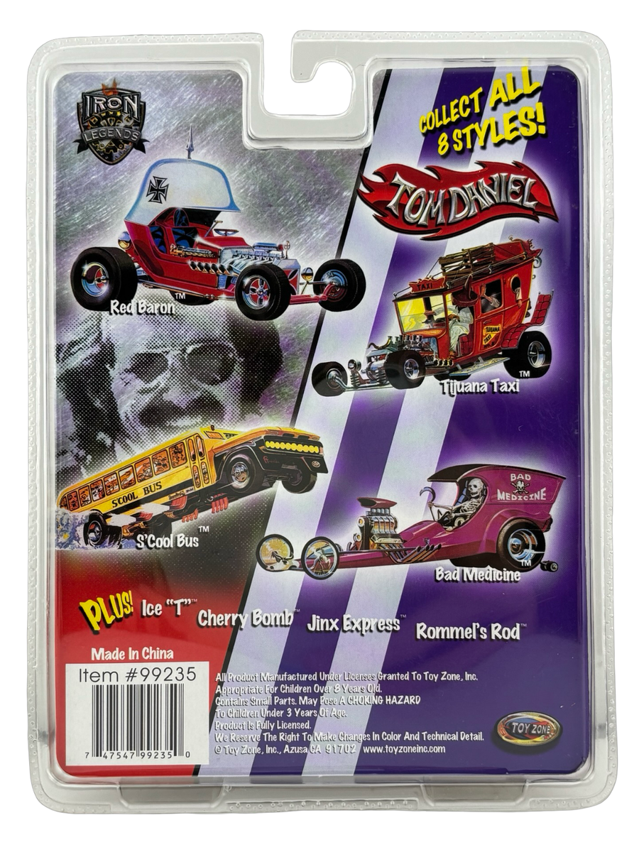 Toy Zone Iron Legends Tom Daniels Tijuana Taxi 99235 Brand New
